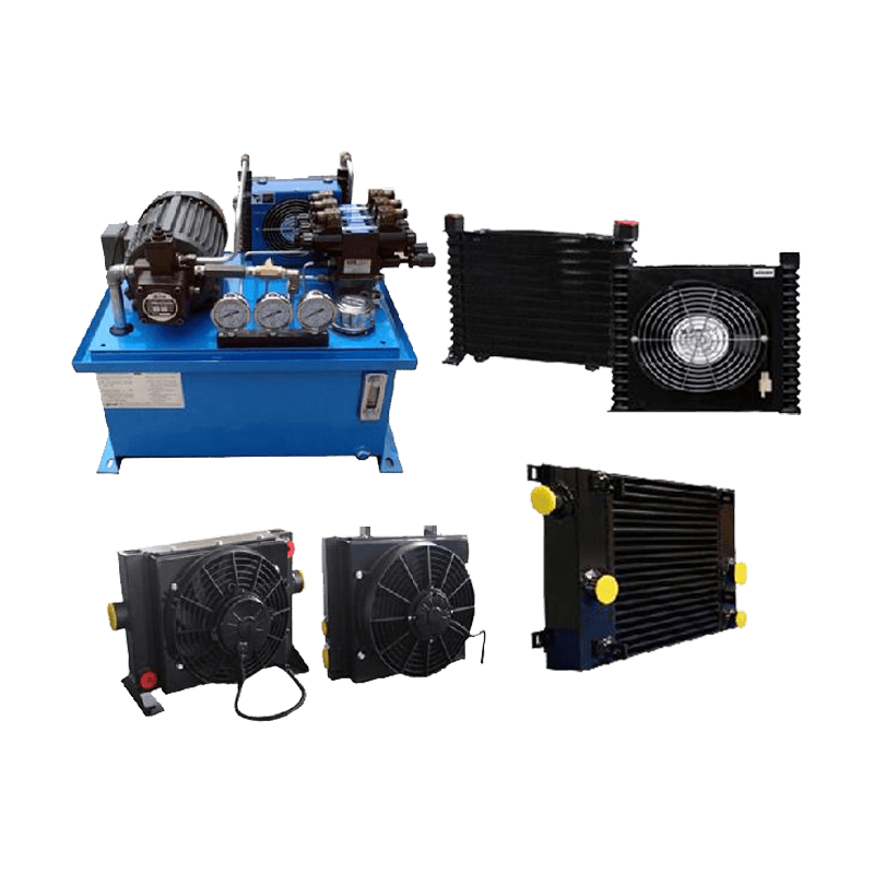 Hydraulsystem värmeväxlare i aluminium